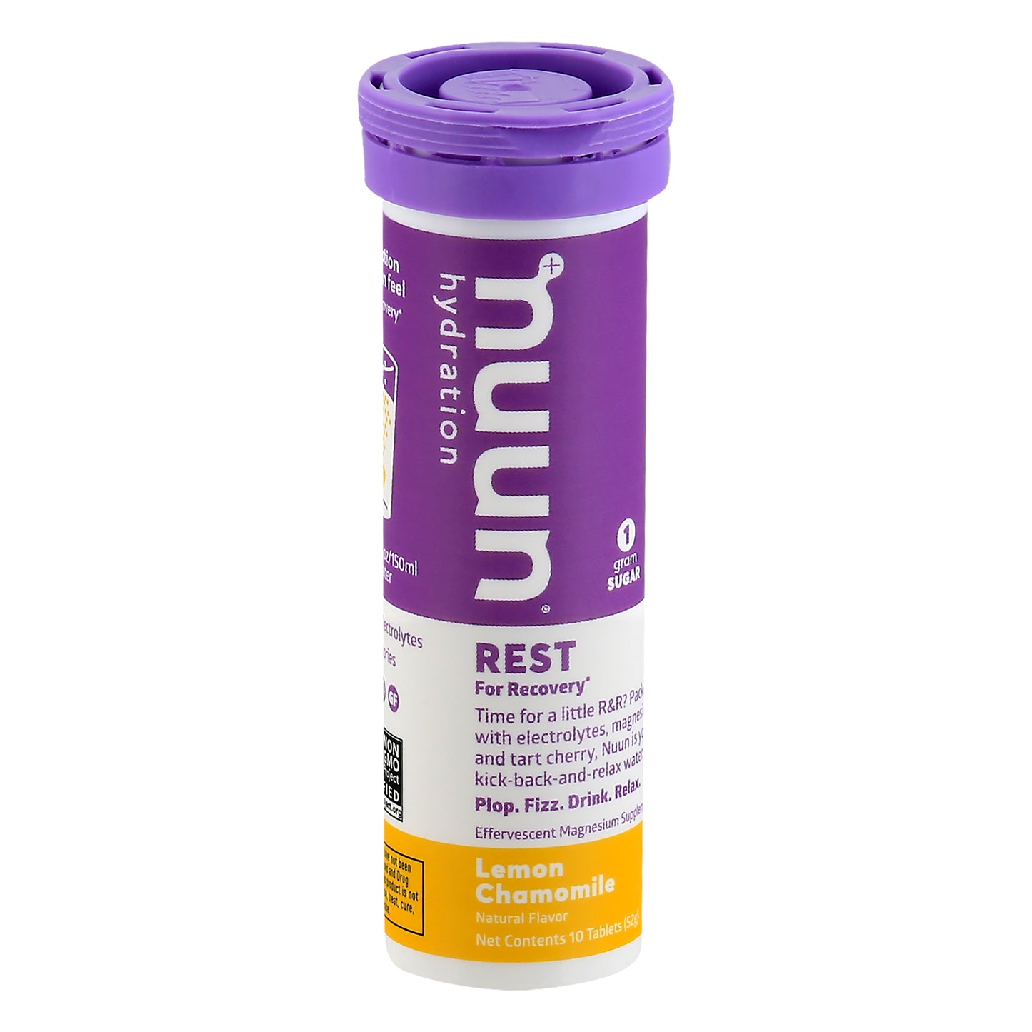 Nuun Rest Lemon Chamomile 10 Tablets (Pack Of 8)