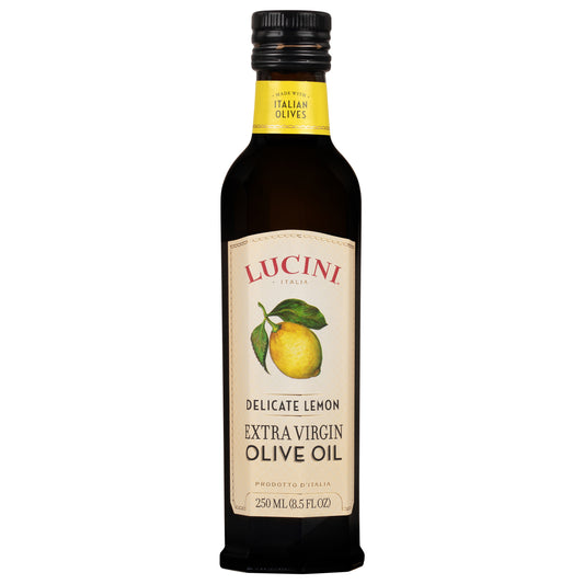 Lucini Lemon Infused Extra Virgin Olive Oil 250Ml 8.5 oz (Pack Of 6)