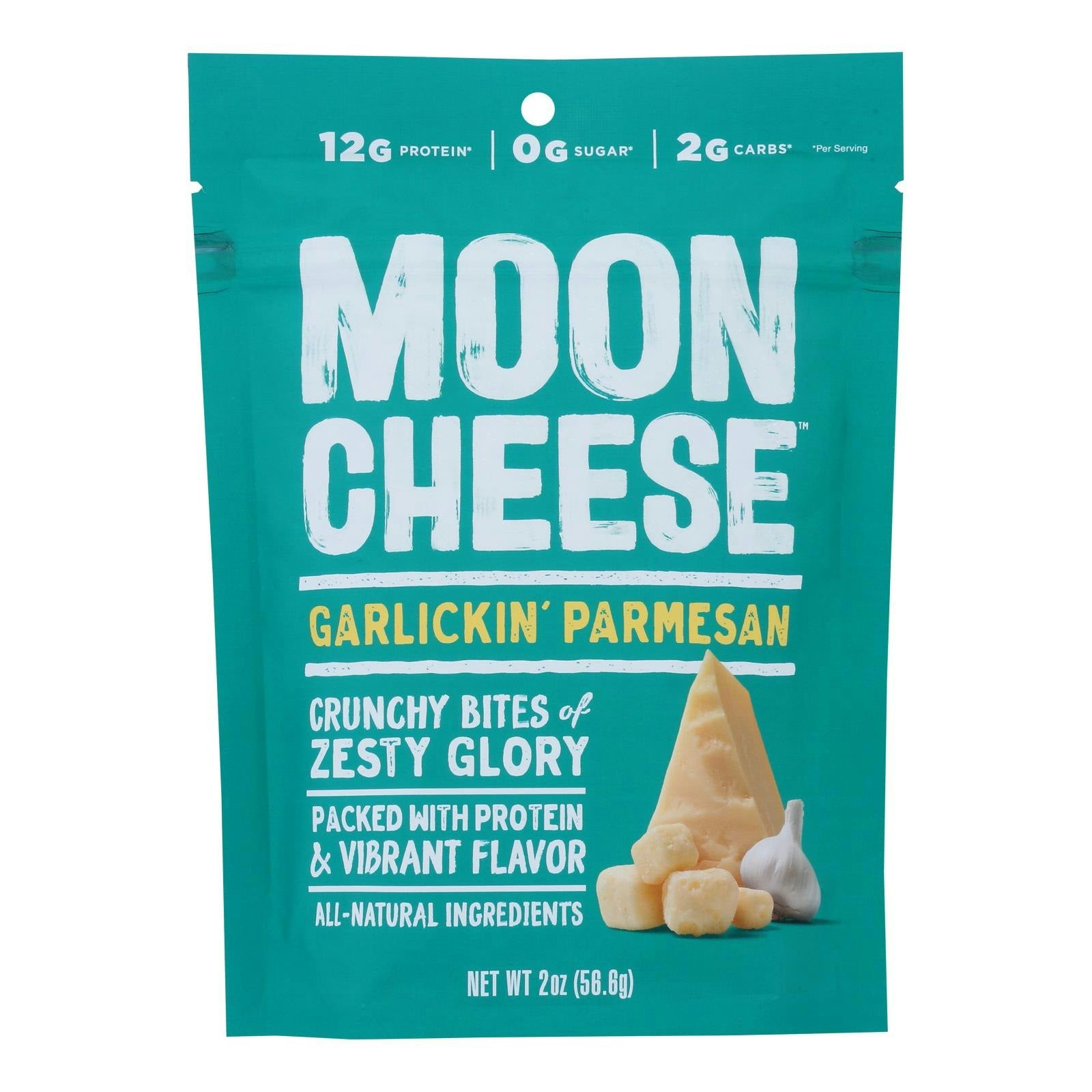 Moon Cheese Cheese Snacking Parmesan - 2 oz (Pack of 12)