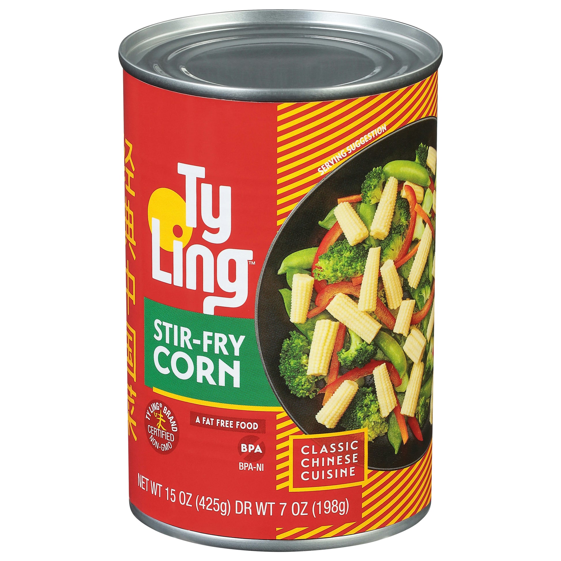 Ty Ling Stir Fry Corn 15 Oz Pack of 24