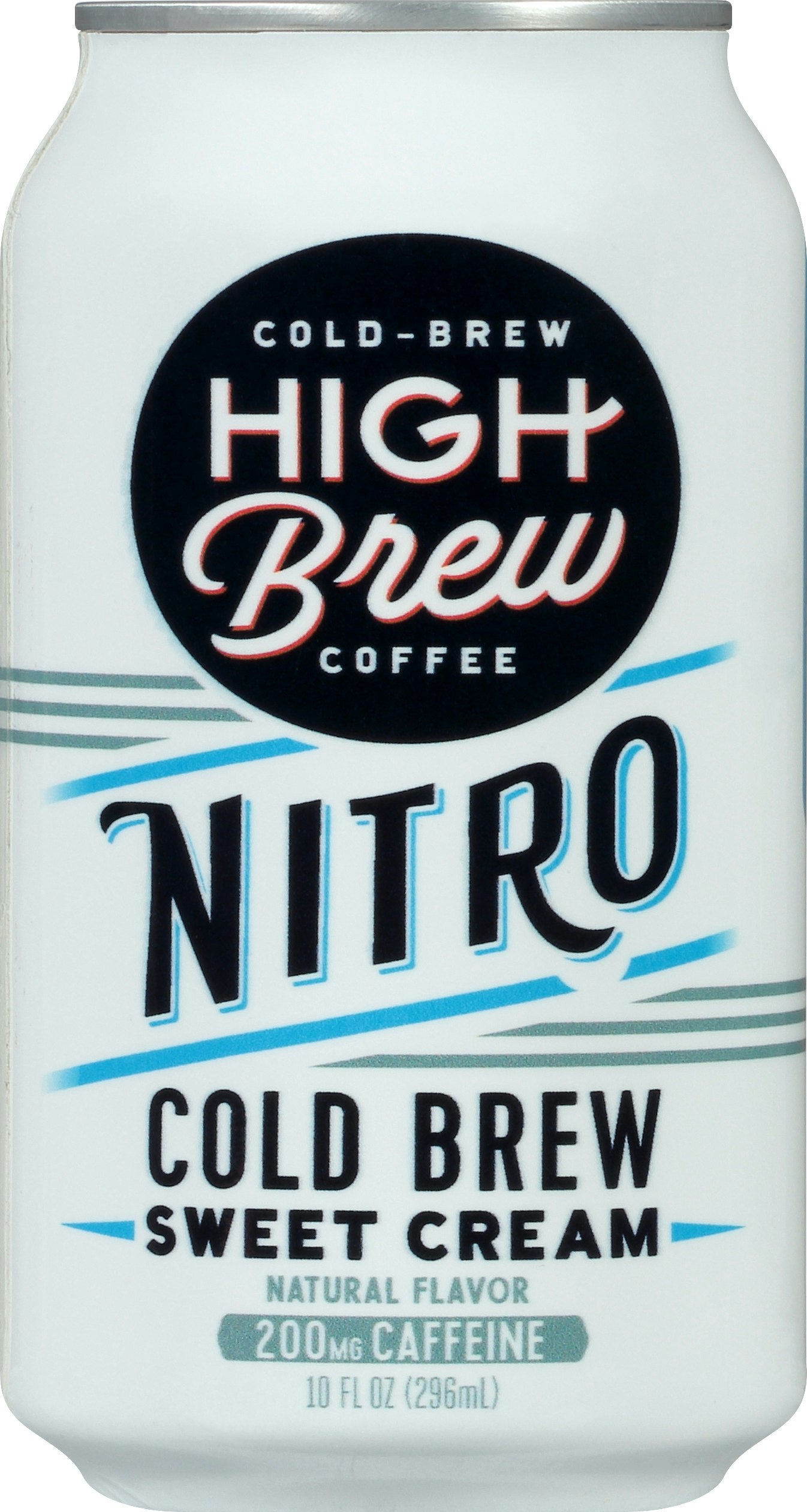 High Brew Coffee RTD Nitro Sweet Cream 10 Fl Oz (Pack of 12)