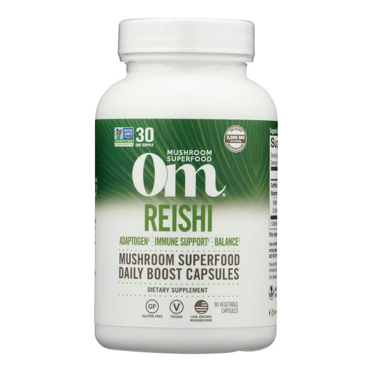 Om Mushrooms Reishi 90 Capsules