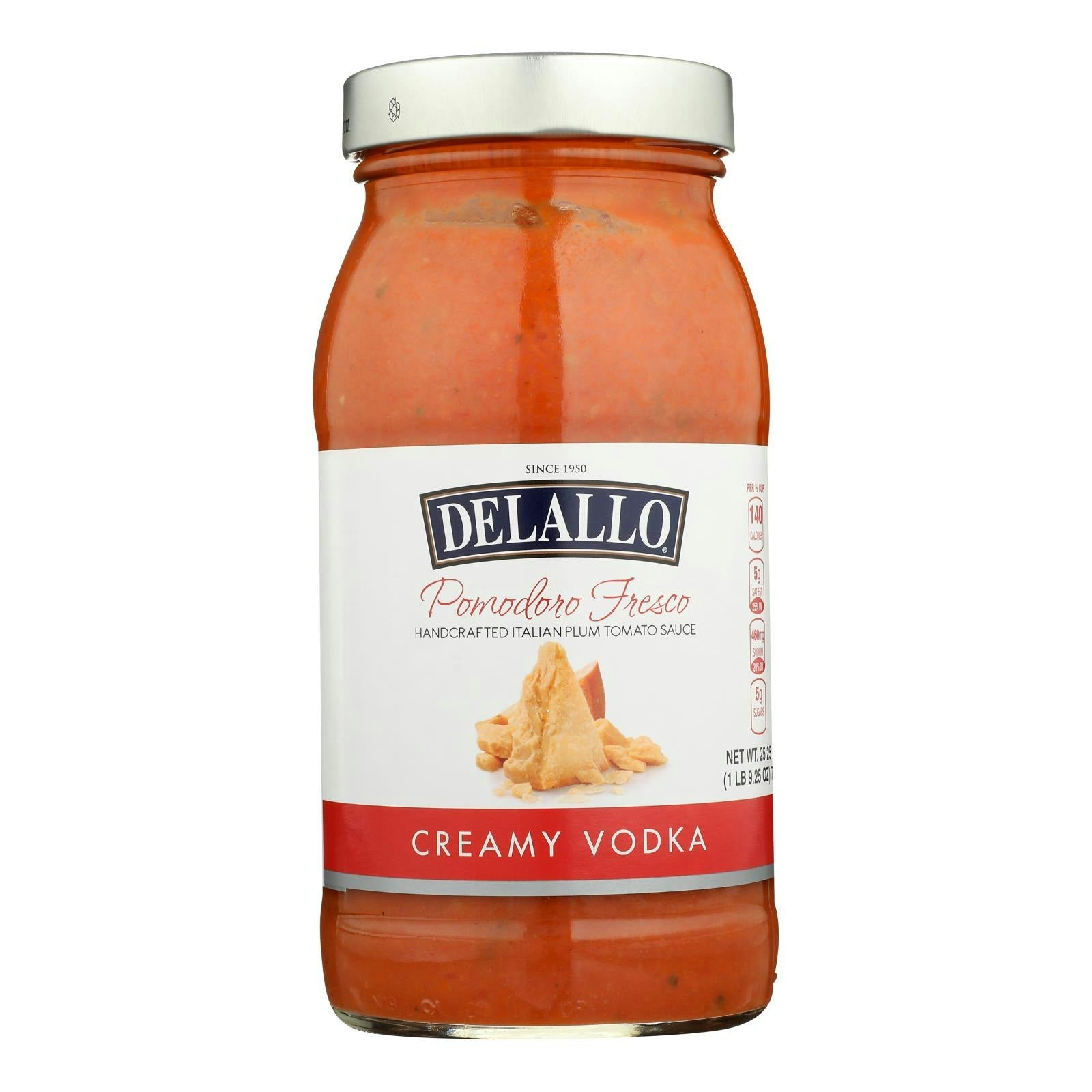 Delallo - Sauce - Fresco - Vodka 25.25 fl oz (Pack of 6)