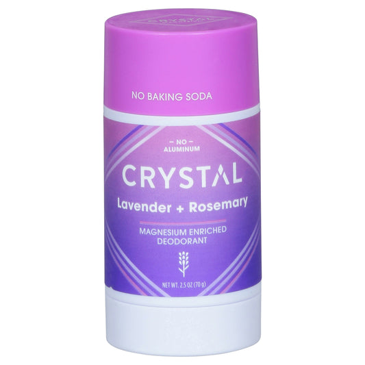 Crystal Body Deodorant Lavander Rosemary 2.5 Oz