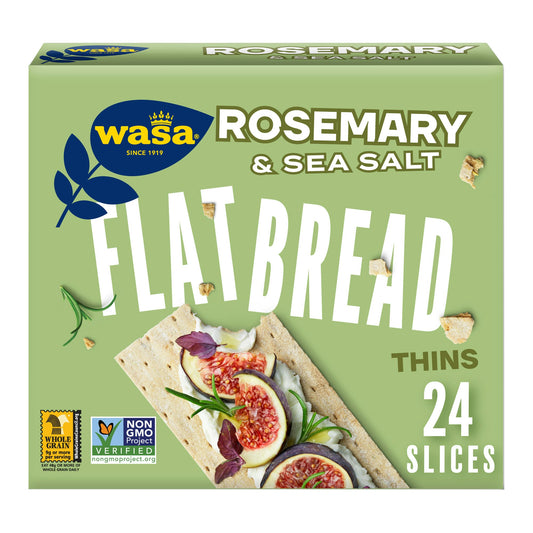 Wasa Thins Rosemary & Salt 6.7 oz (Pack of 10)