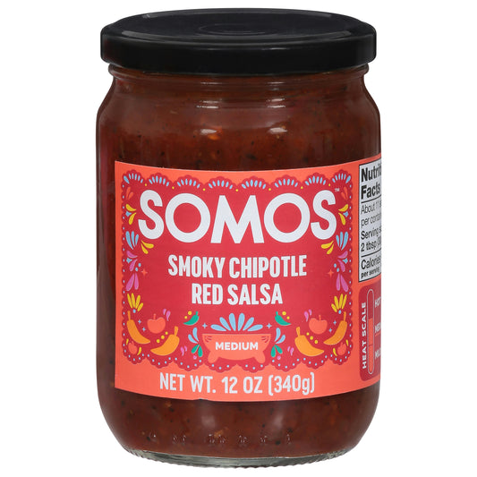 Somos Salsa Chipotle Smoky 12 oz (Pack of 6)