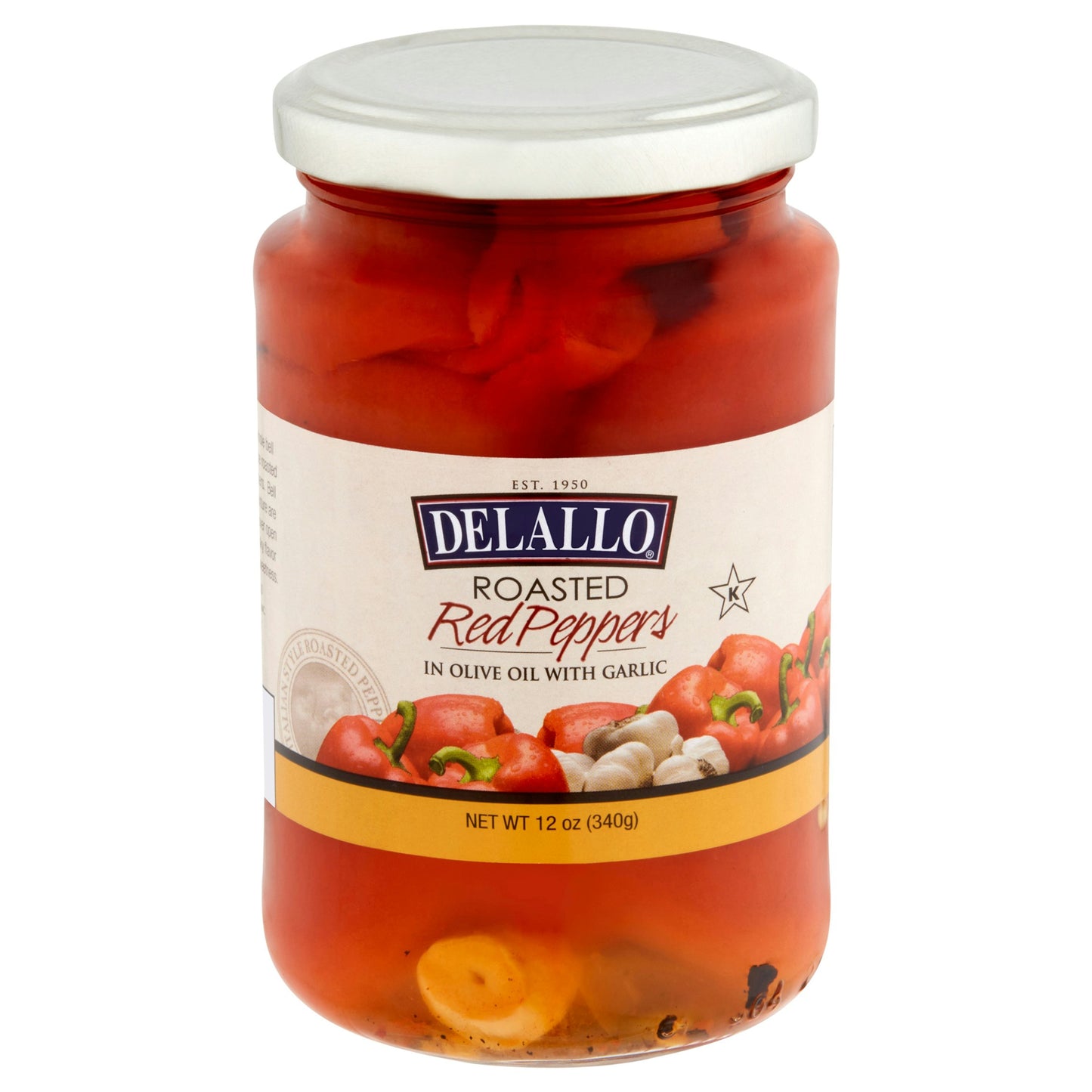 Delallo Pepper Red Roasted Garlic 12 oz (Pack Of 12)