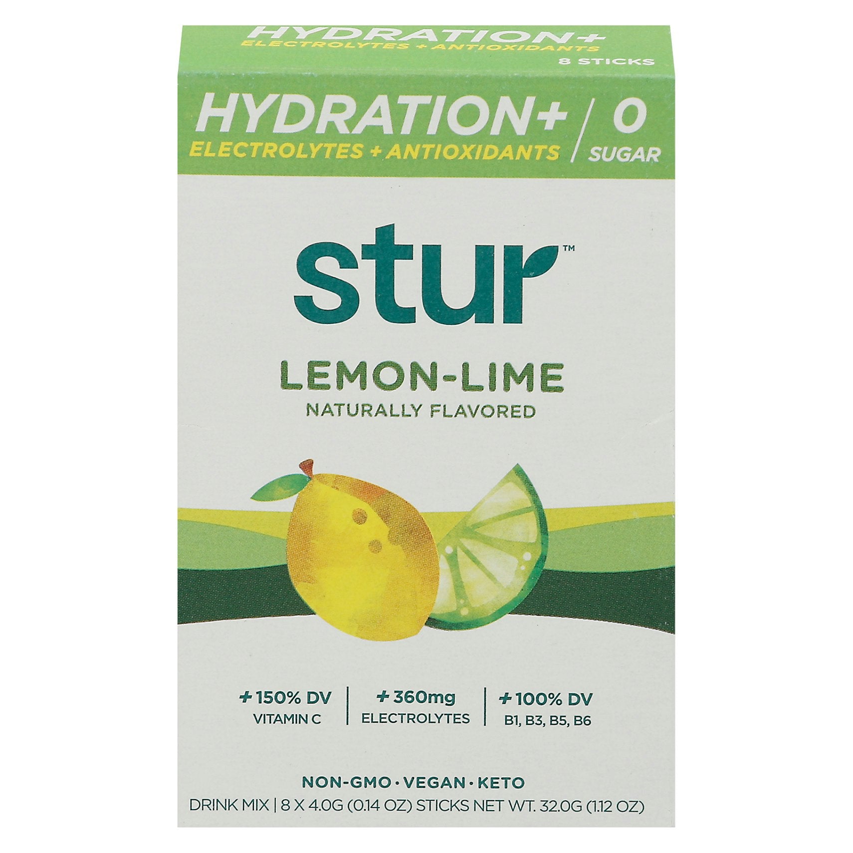 Stur Pwdmix Hydrlemonlime - 32 GR (Pack of 12)