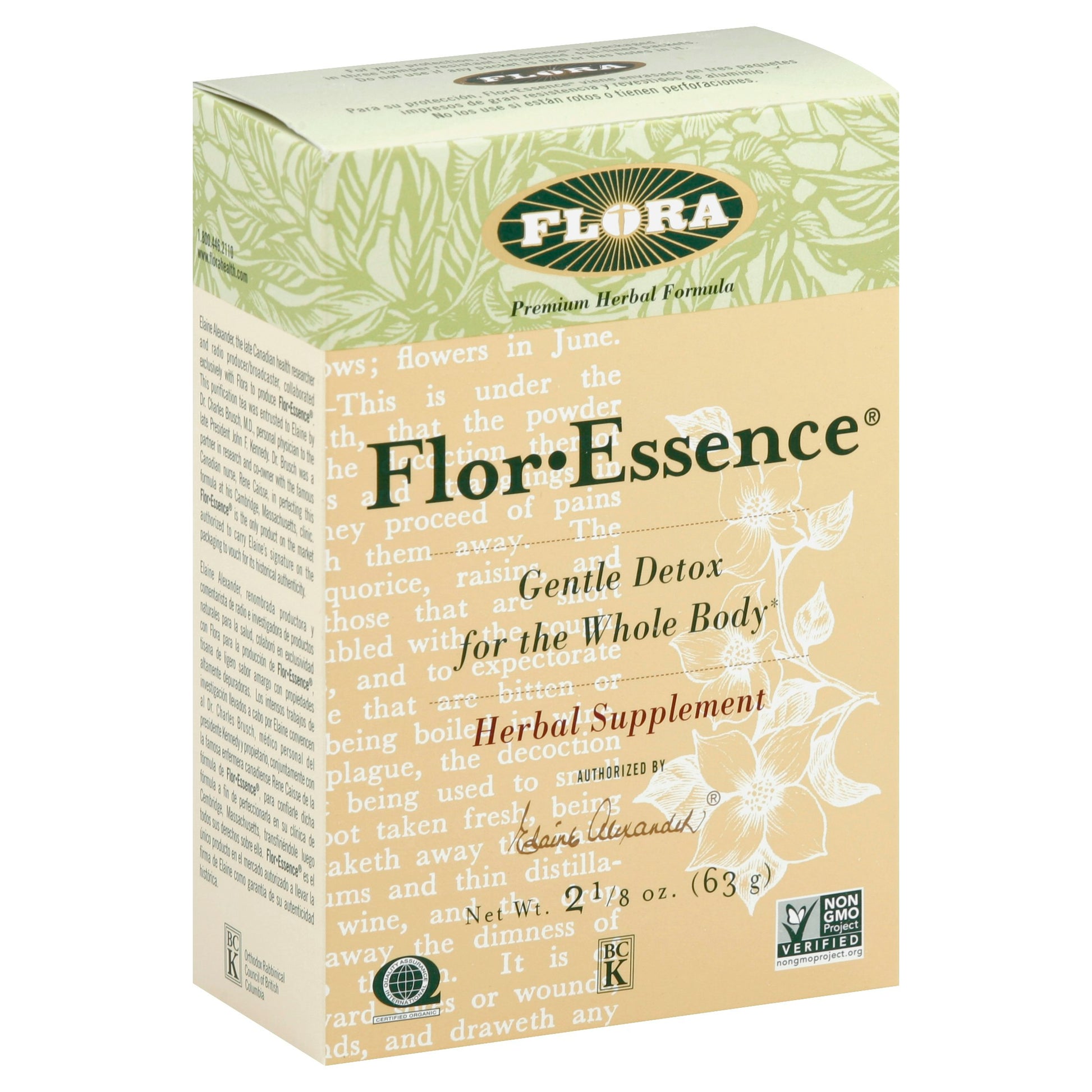 Flora Health Flor Essence Dry Organic 2.1 Oz