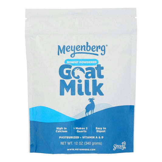 Meyenberg - Goat Milk Powdered Non Fat 12 oz (Pack of 6)