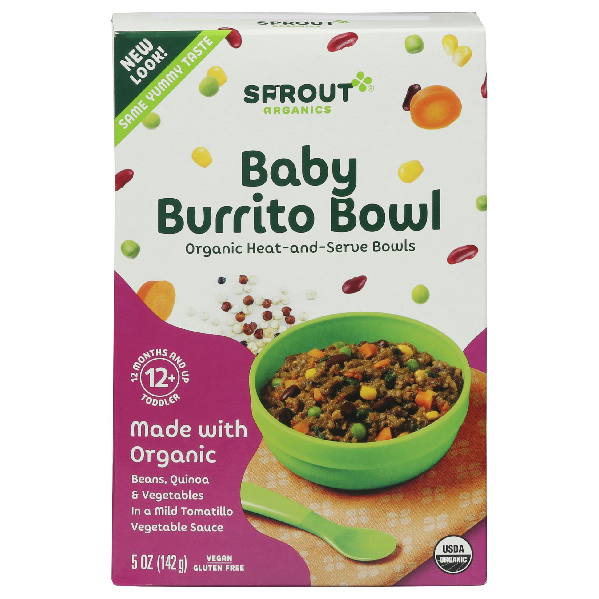 Sprout Meal Toddler Burrito 5 oz (Pack of 8)