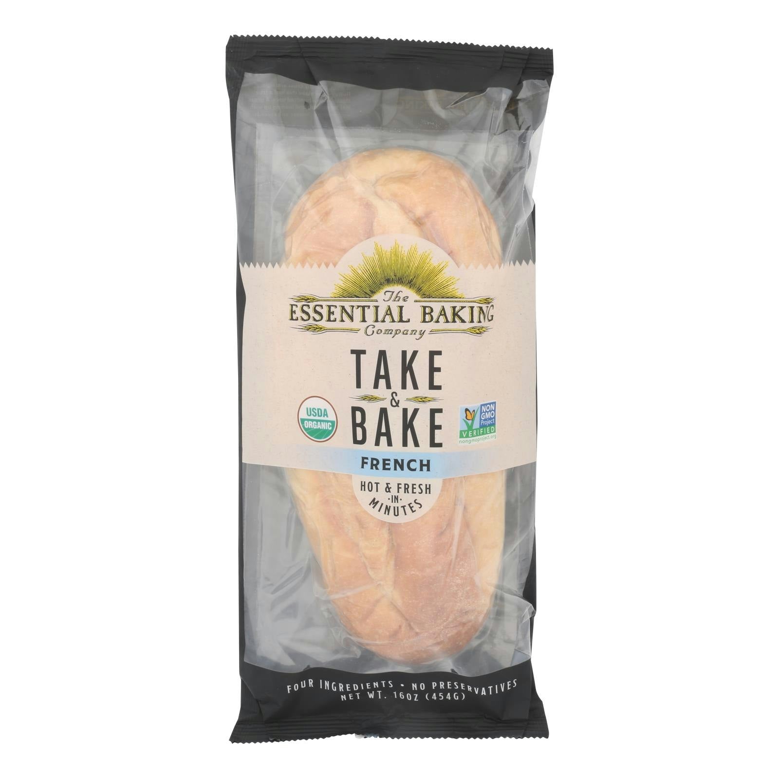 Essential Baking Company - Take & Bake French Bread 16 oz (Pack of 16)