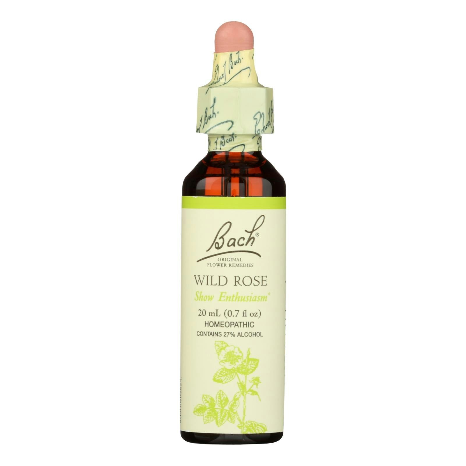 Bach - Flower Remedies Essence Wild Rose - 0.7 fl. oz