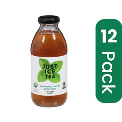 Just Ice Tea Tea Moroccan Mint Organic 16 FO (Pack of 12)