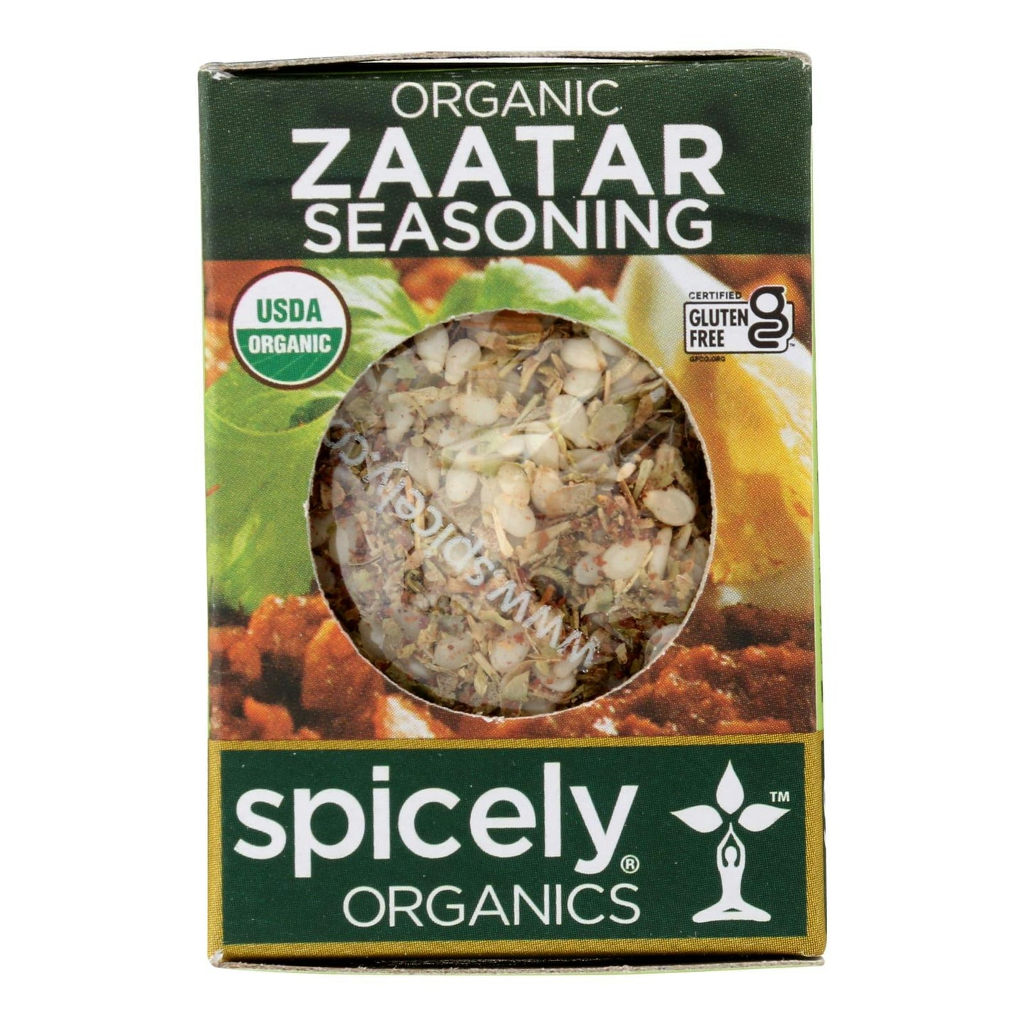 Spicely Organics - Organic Zaatar Seasoning Gluten Free .35 oz (Pack of 6)