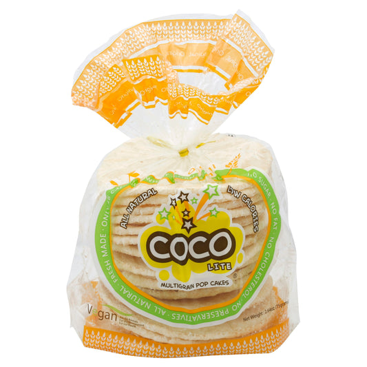 Coco Lite Popcake Multigrain Original 2.64 oz (Pack of 6)