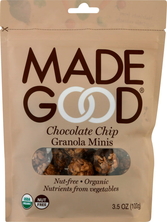 Madegood Granola Chocolate Chip Pouch 3.5 Oz Pack of 6