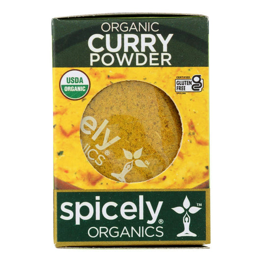 Spicely Organics - Organic Curry Powder Gluten Free .45 oz (Pack of 6)