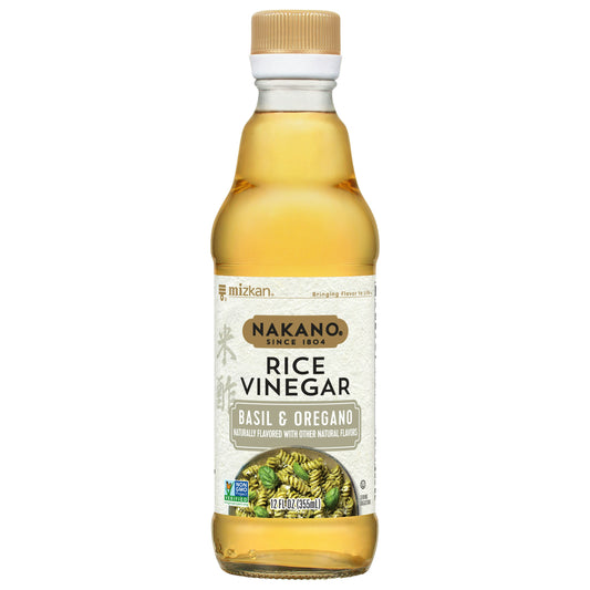 Nakano Vinegar Rice Basil 12 Oz (Pack of 6)