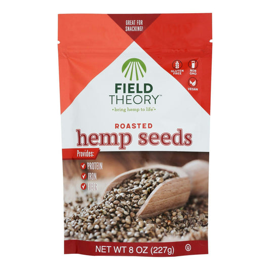 Field Theory - Roasted Hemp Seeds - 8 oz (Pack of 8)