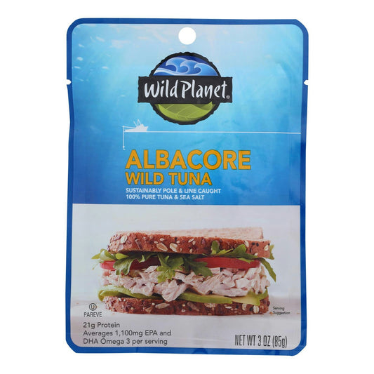 Wild Planet Tuna Albacore Wild - 3 oz (Pack of 24)