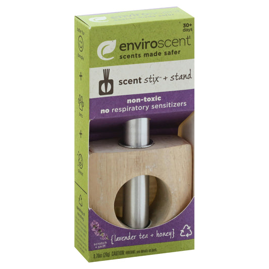 Enviroscent Stix&Stand Lavender Tea 0.7 Oz Pack of 6