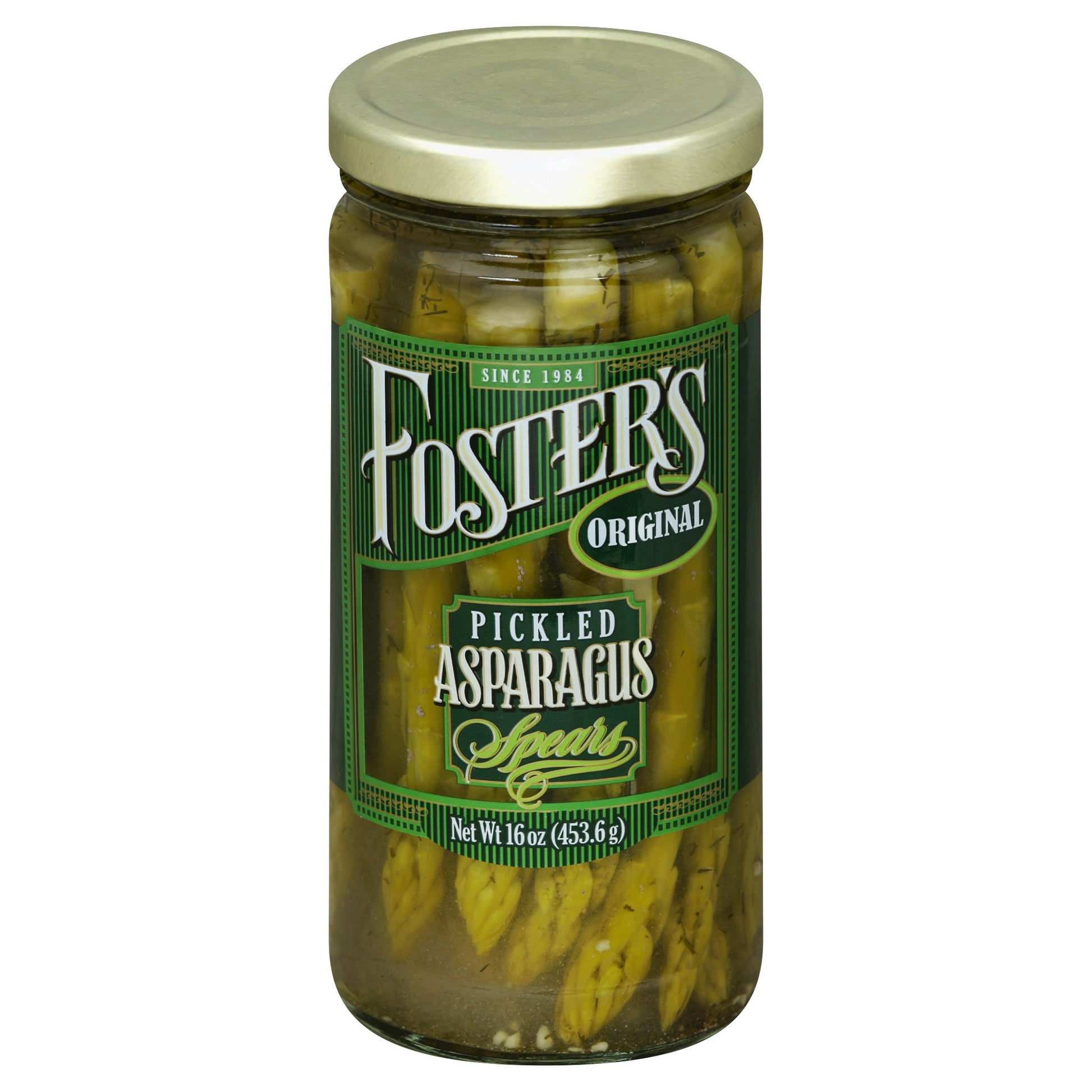 Fosters Pickled Products Asparagus Original 16 Oz Pack of 6