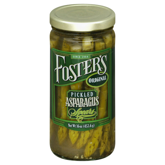 Fosters Pickled Products Asparagus Original 16 Oz Pack of 6