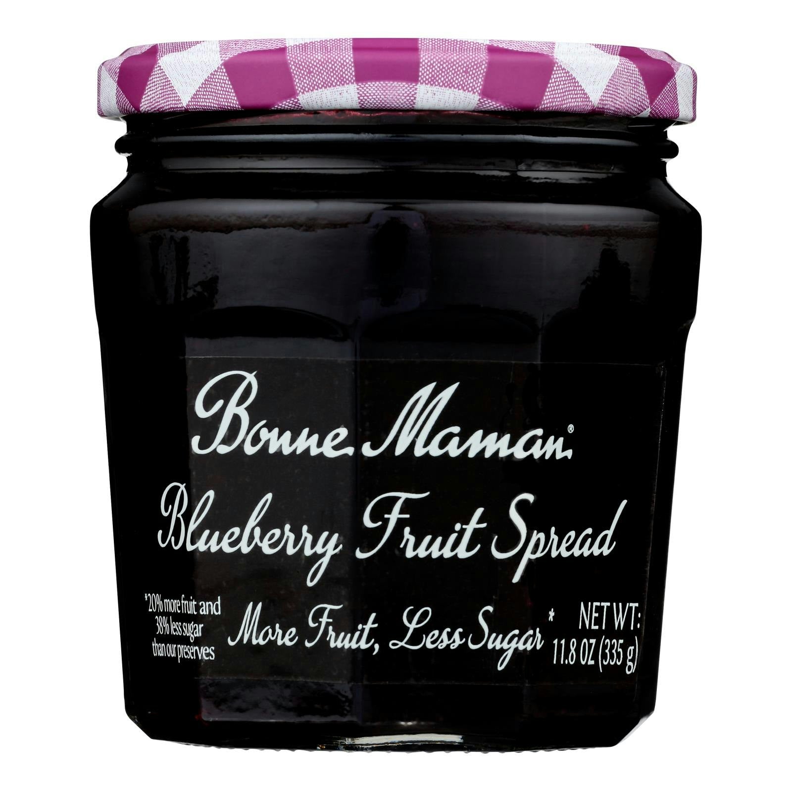 Bonne Maman - Fruit Spread Blueberry 11.8 oz (Pack of 6)