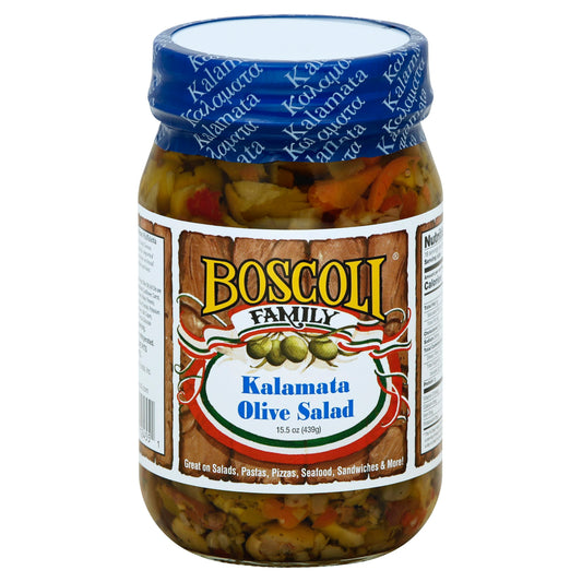 Boscoli Kalamata Olive Salad 16 Oz Pack of 6