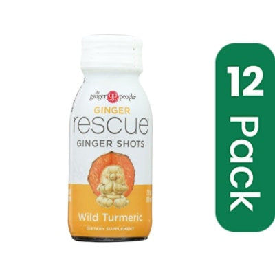 Ginger People - Ginger Shot Rescue Turmeric 2 fl. Oz (Pack of 12)