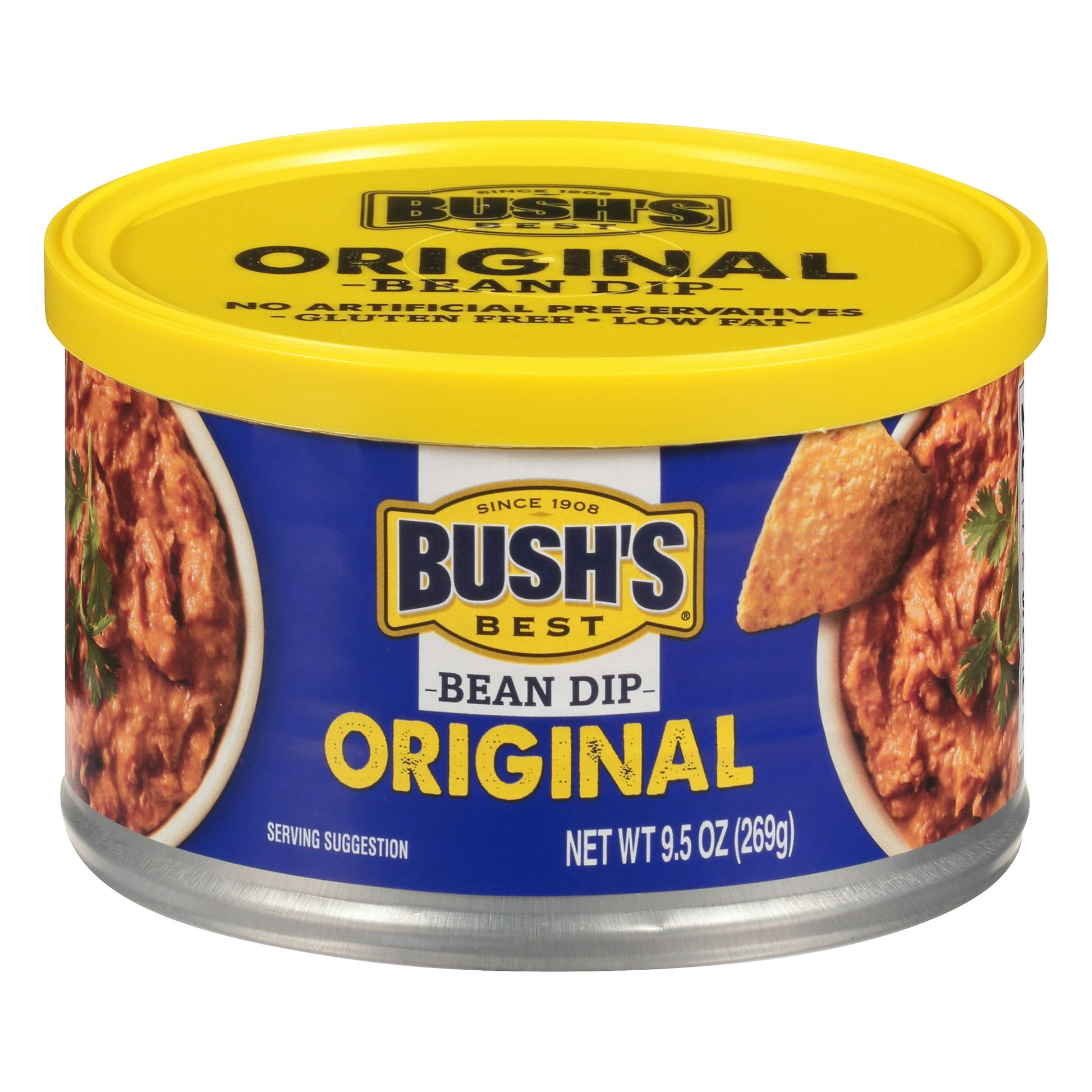 Bushs Best Dip Bean Original 9.5 Oz Pack of 12