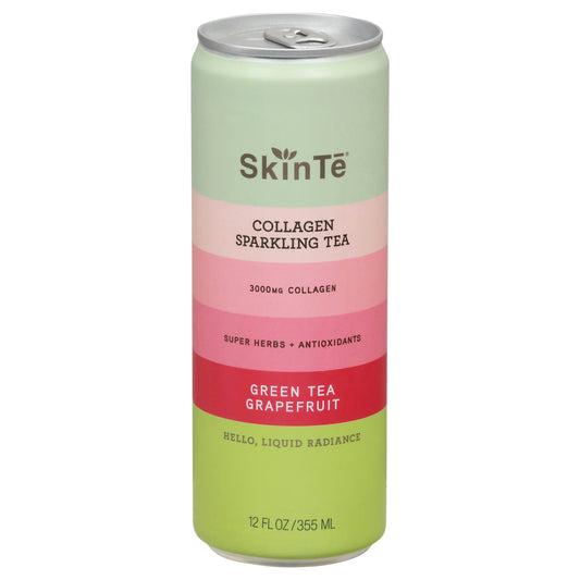 Skinte Tea Sparkling Collagen Grapefruit 12 FO (Pack of 12)