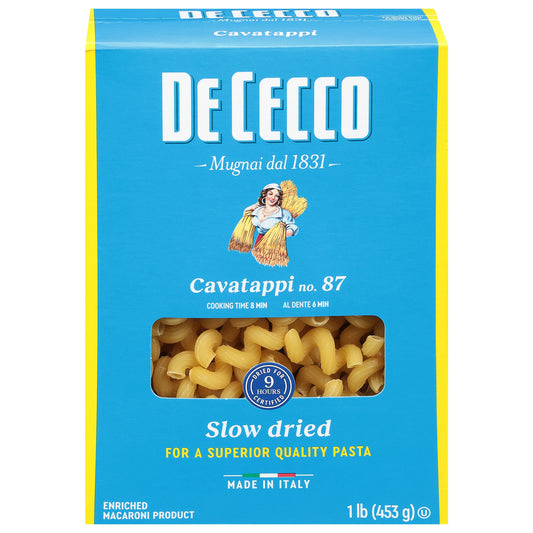 De Cecco Pasta Cavatappi 16 oz (Pack of 12)