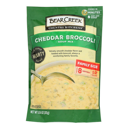 Bear Creek - Soup Mix Cheddar Broccoli 10.6 oz (Pack of 6)