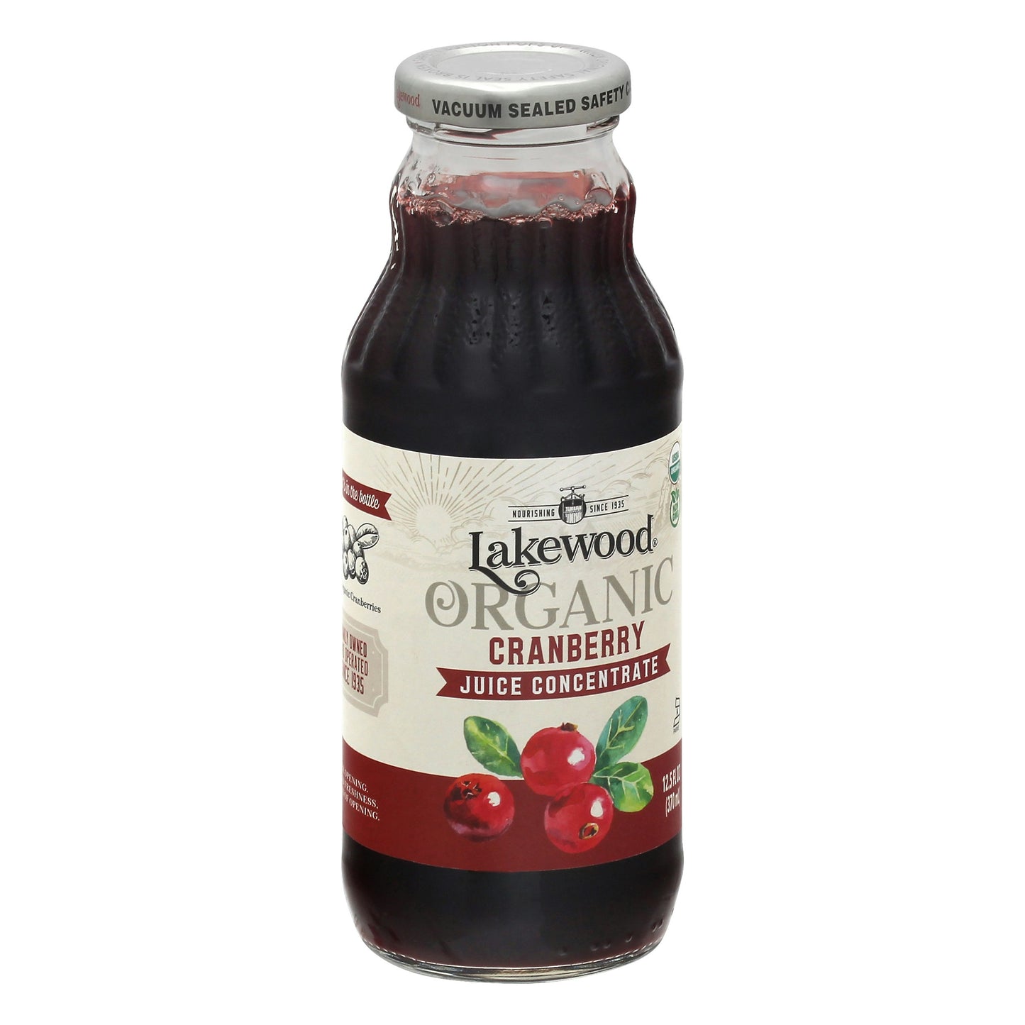 Lakewood Juice Concentrate Cranberry Organic 12.5 Fo Pack of 12