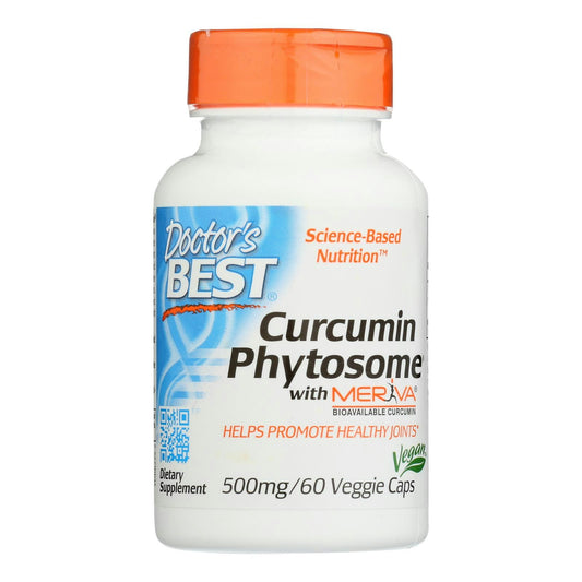 Doctor's Best - Curcumin Phytosome 500mg - 60 Vegetarian Capsules