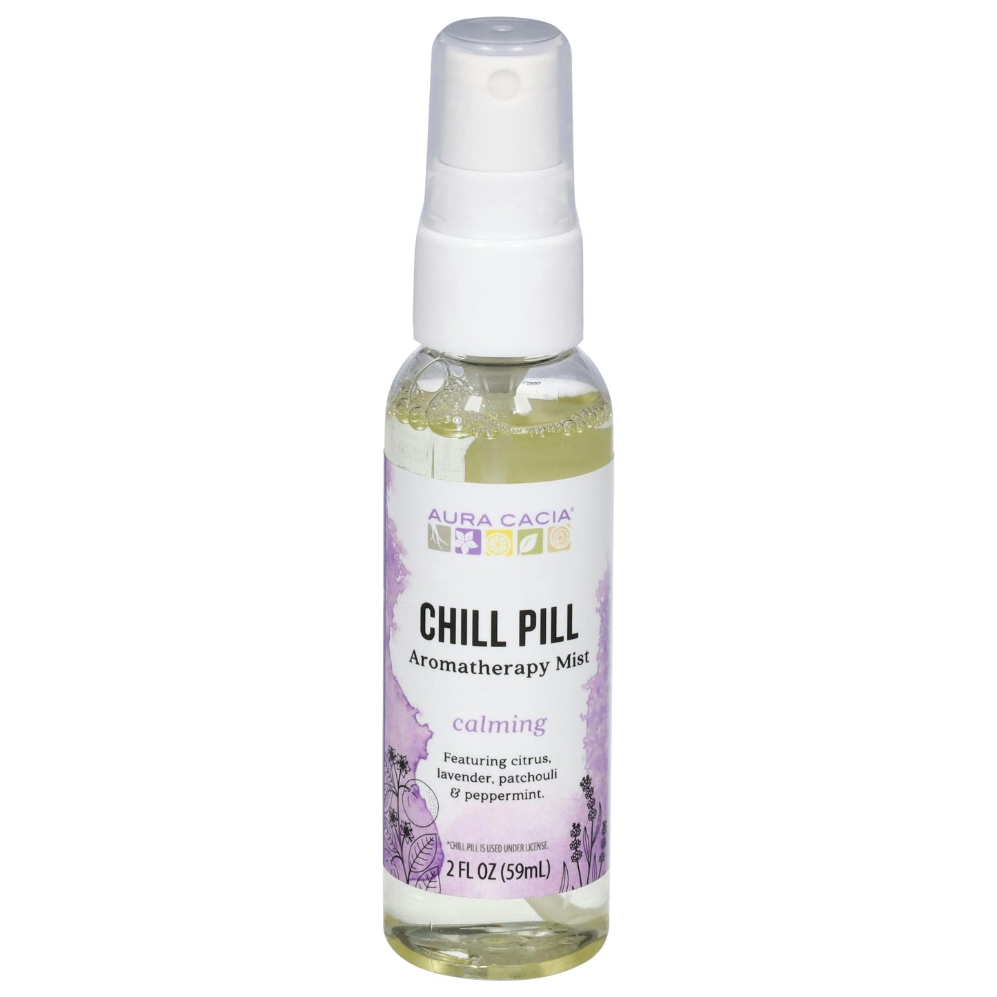 Aura Cacia Aroma Mist Chill Pill 2 oz (Pack of 3)