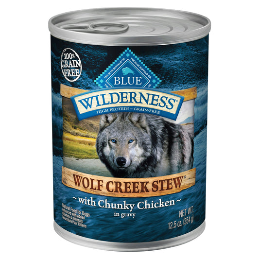 Blue Buffalo Food Dog Stew Chicken 12.5 Oz Pack of 12