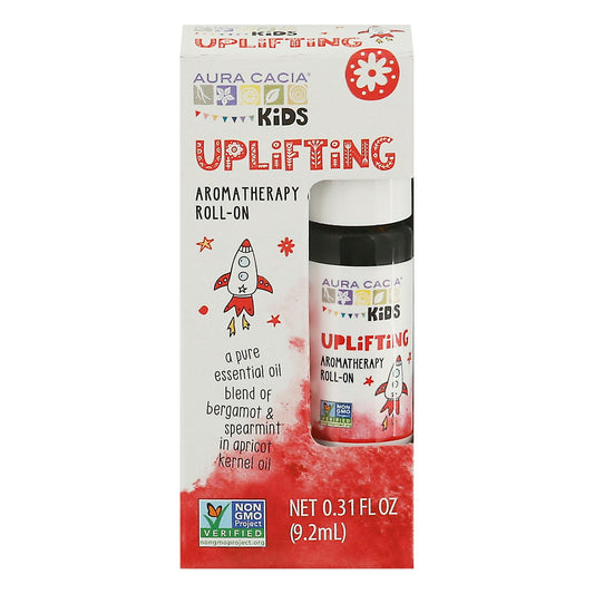 Aura Cacia Essential Oil Kid Uplifting 0.31 fl. oz (Pack of 4)