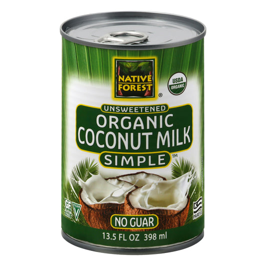 Native Forest Coconut Milk Simple Organic 13.5 Oz Pack of 12