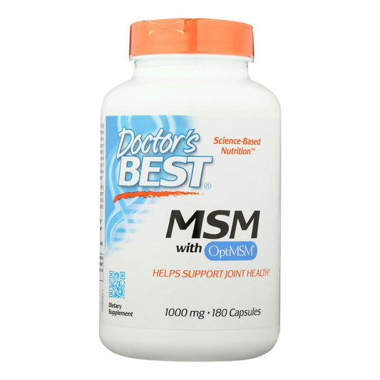 Doctor's Best - MSM 1000 Mg - 180 Count