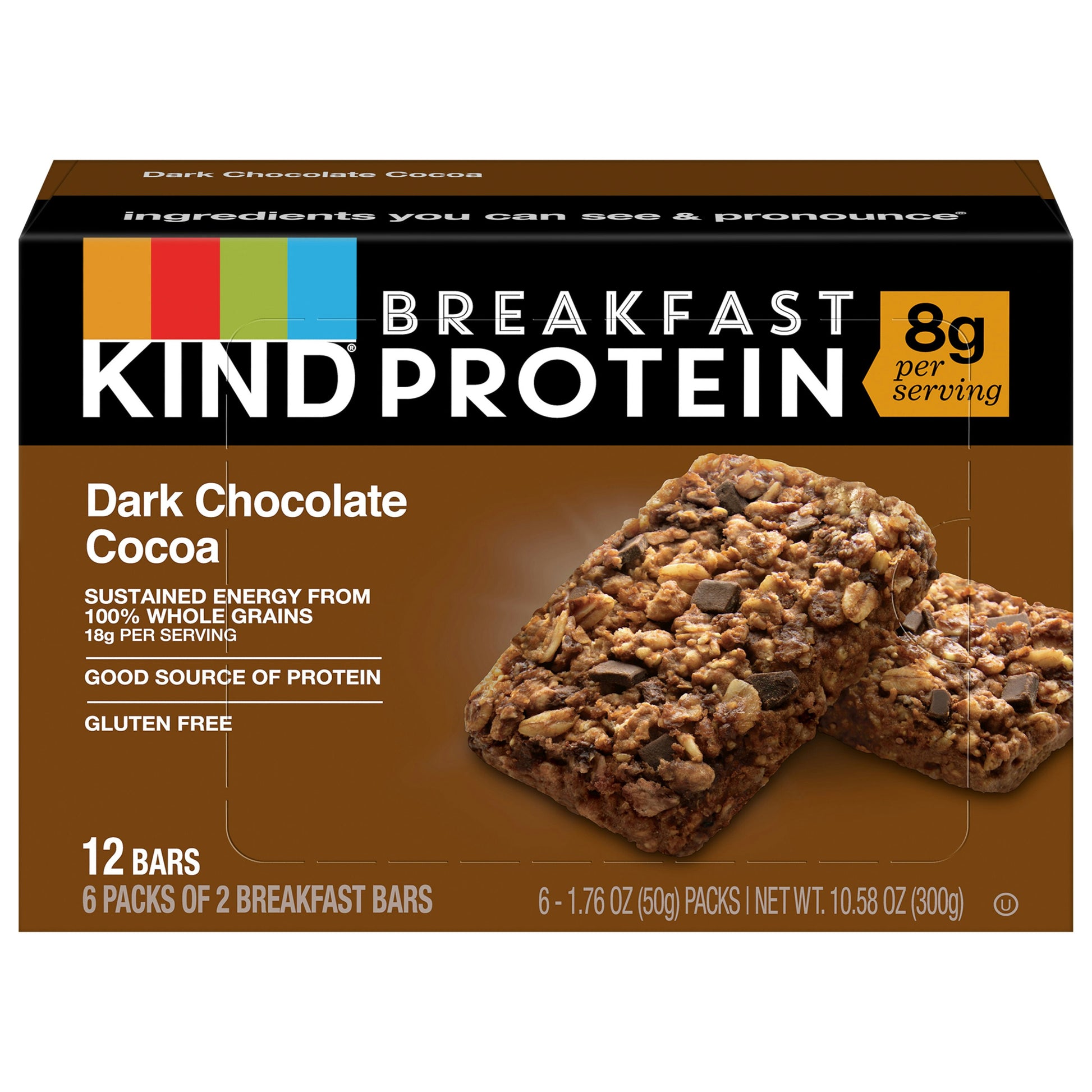 Kind Bar Beef Protein Dark Chocolate Co 10.58 Oz Pack of 5