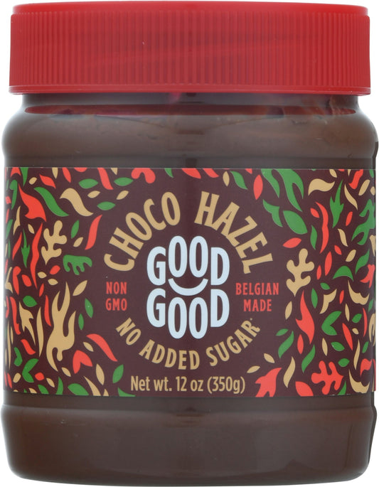 Good Good Spread Chocolate Hazel No Salt Added 12 Oz Pack of 6