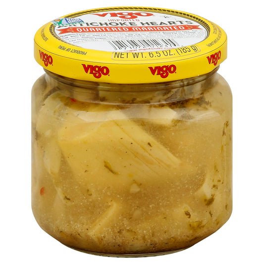 Vigo Artichoke Heart Marinated 6 Oz (Pack of 12)