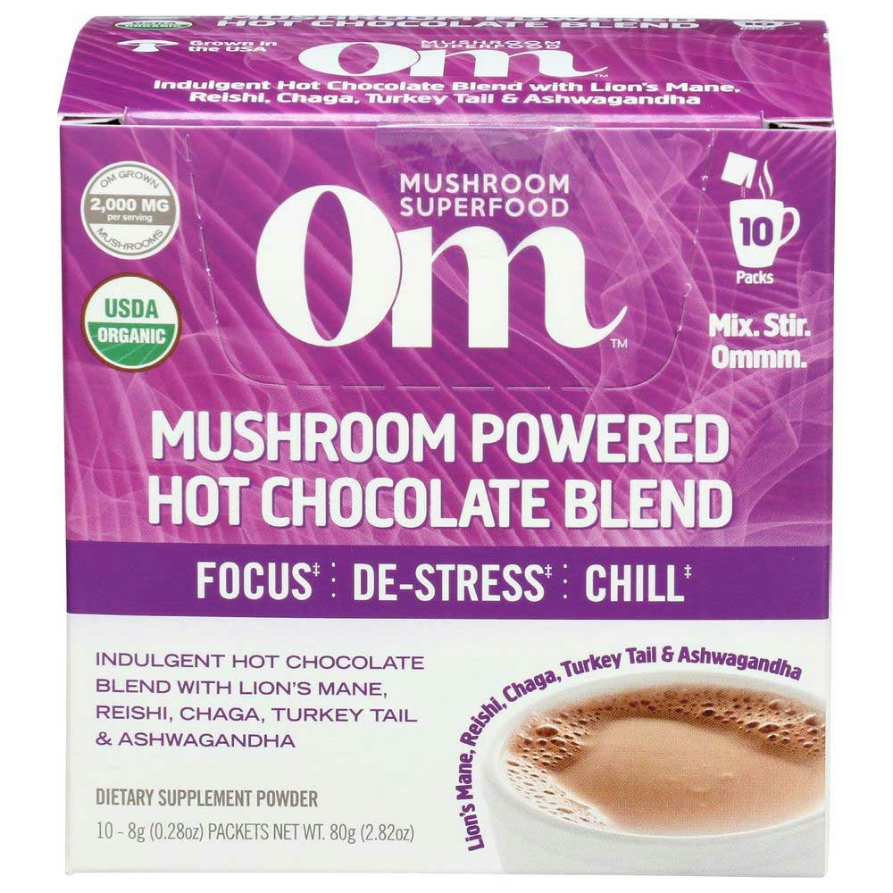 Om Organic Mushroom Powered Hot Chocolate Blend