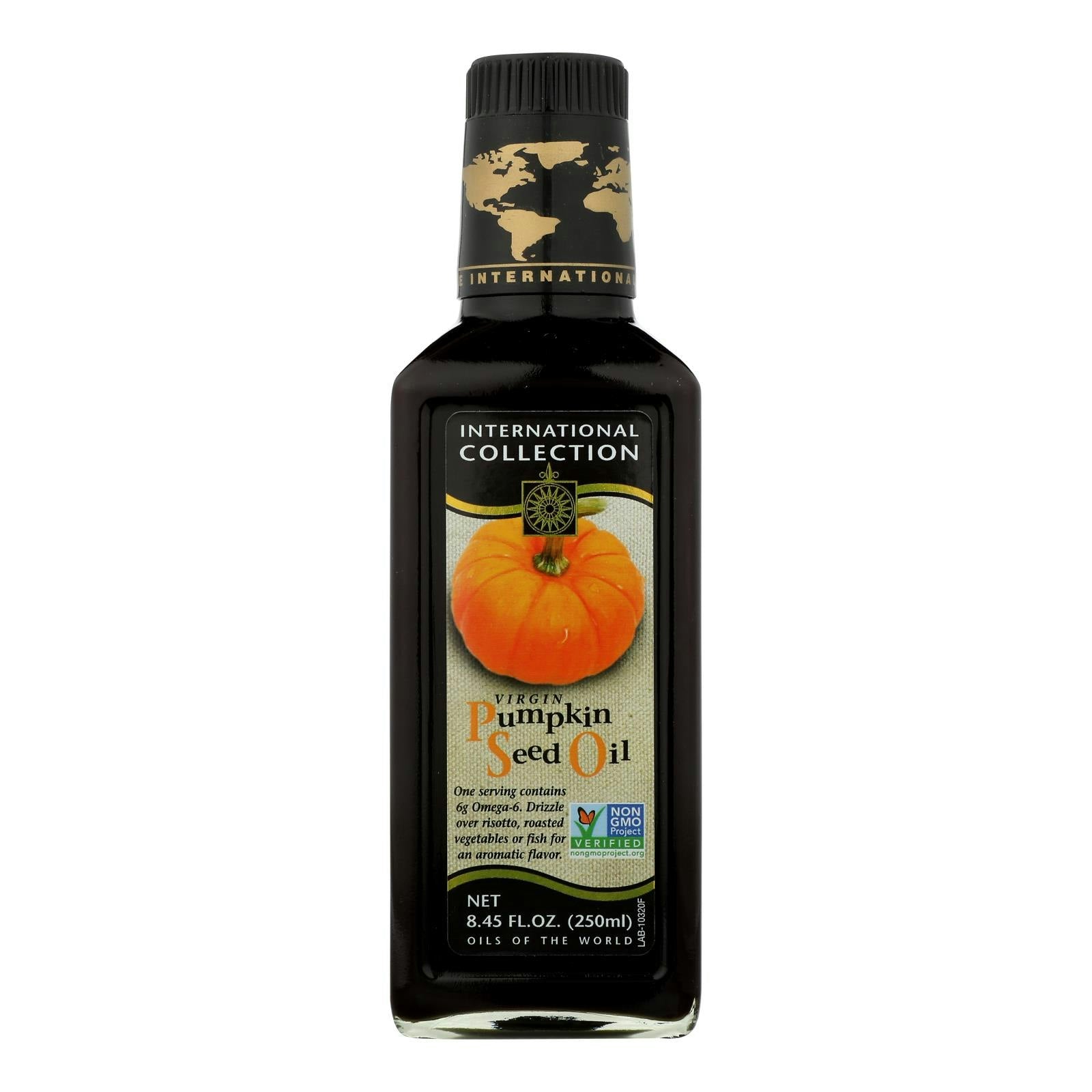 International Collection Oil - Virgin Pumpkin Seed Oil 8.45 fl oz (Pack of 6)