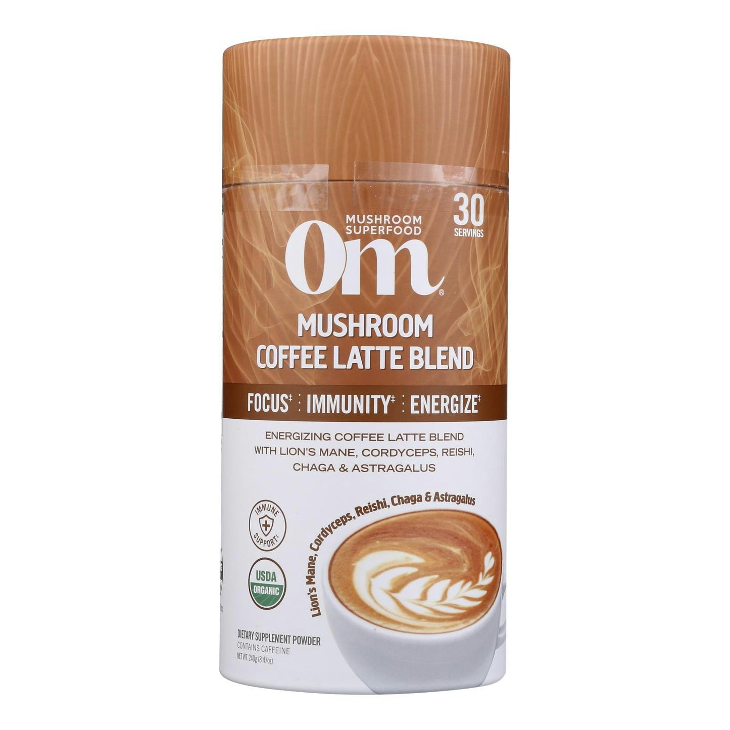 Om Coffee Mushlats  8.47oz