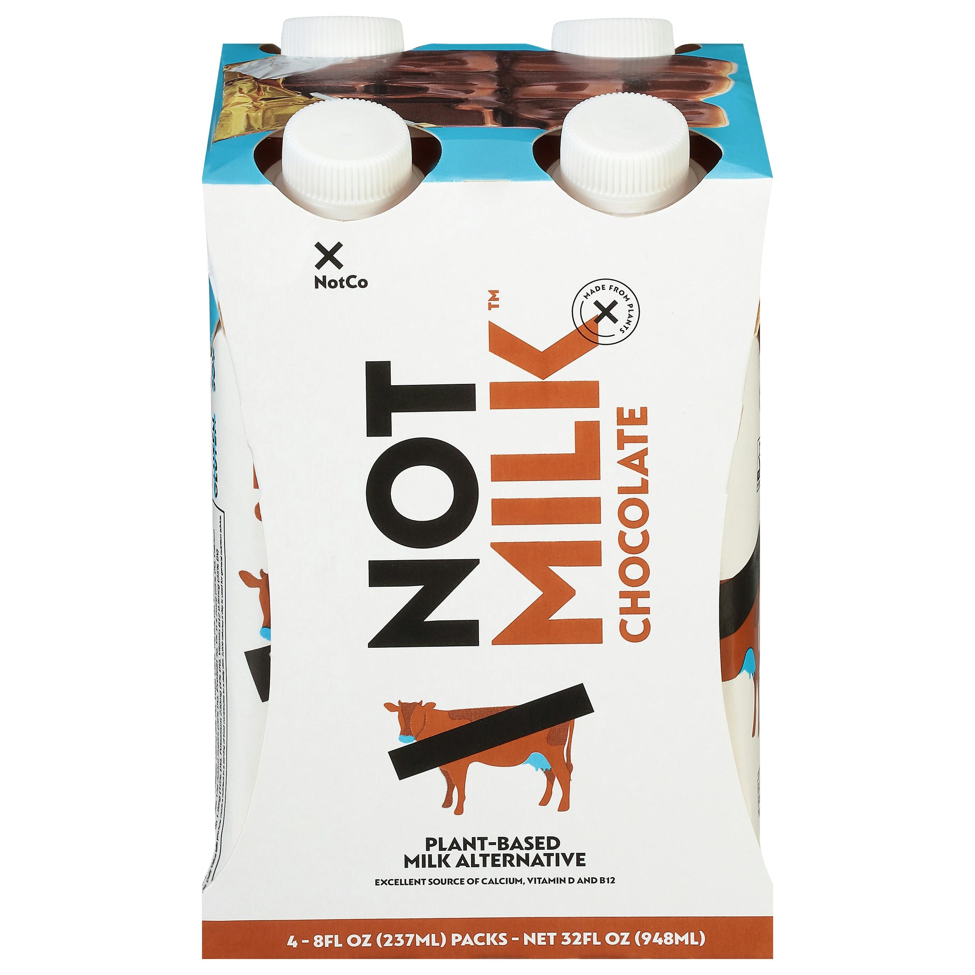 Notmilk Chocolate 8Fo (Pack of 4)