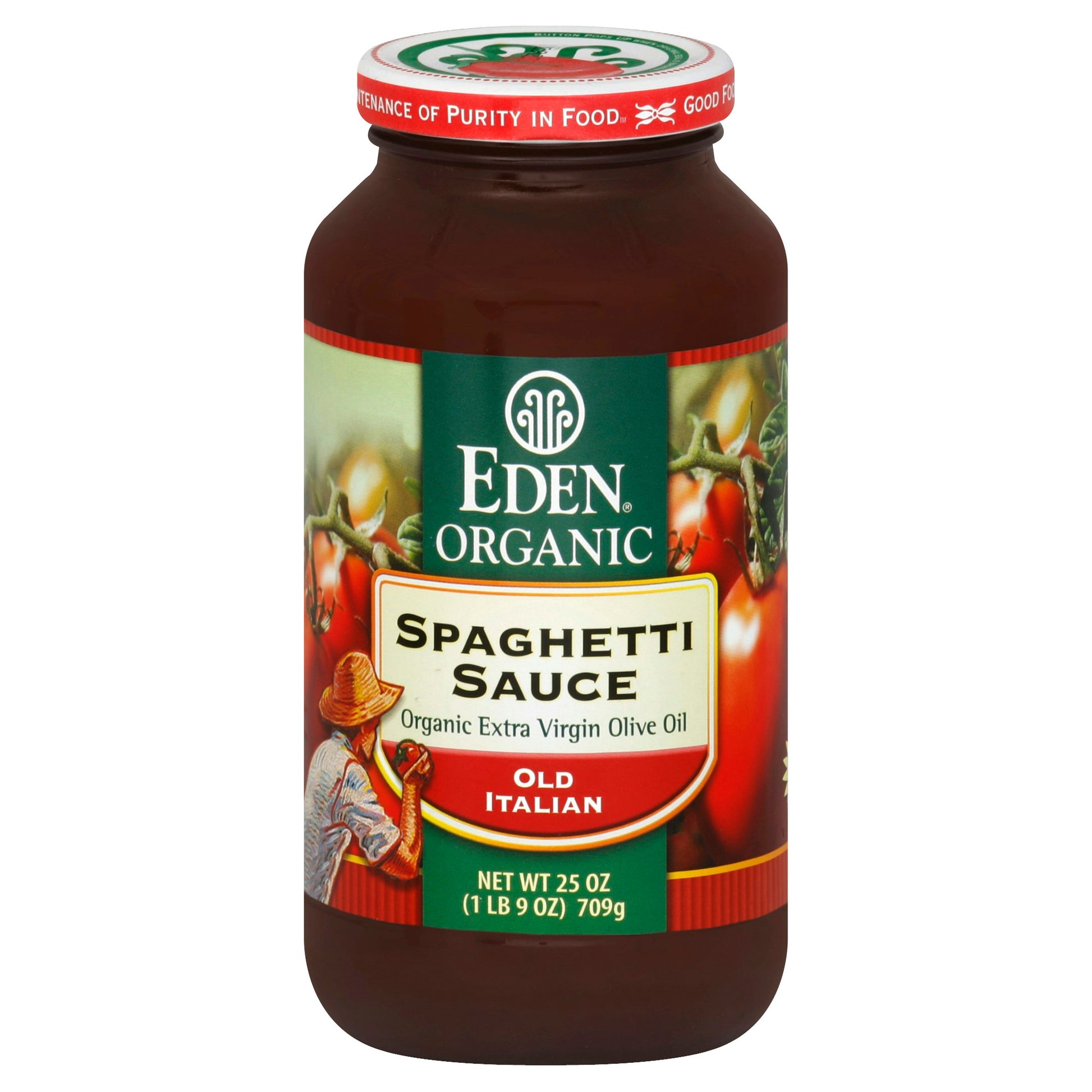 Eden Foods Sauce Spaghetti Organic 25 Oz